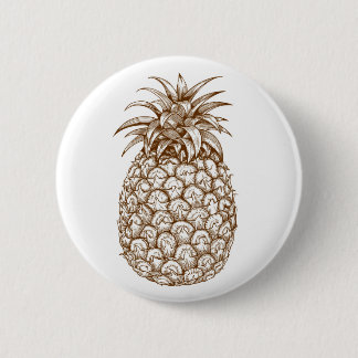 Macaron Rond 5 Cm goupille d'ananas