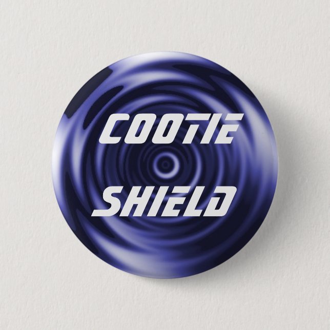 Macaron Rond 5 Cm Goupille de bouclier de Cootie (Devant)