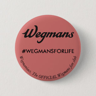 Macaron Rond 5 Cm Goupille de club de fan de Wegmans