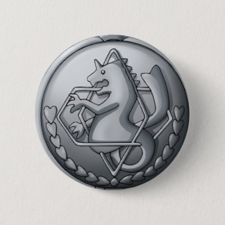 Macaron Rond 5 Cm Goupille de montre de poche d'alchimiste de