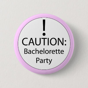 Macaron Rond 5 Cm Goupille de partie de Bachelorette