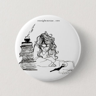 Macaron Rond 5 Cm Goupille de Poetgirl