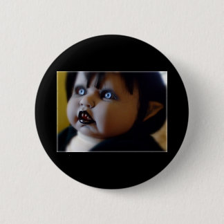 Macaron Rond 5 Cm goupille de poupée d'horreur