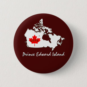 Macaron Rond 5 Cm Goupille de province du Canada de personnaliser