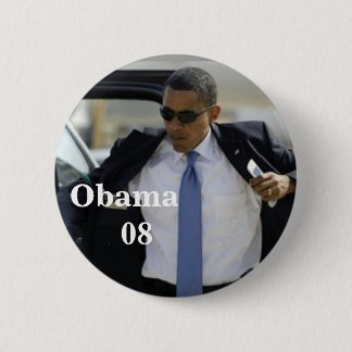 Macaron Rond 5 Cm Goupille d'Obama