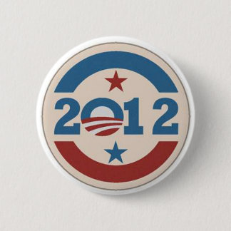 Macaron Rond 5 Cm Goupille d'Obama