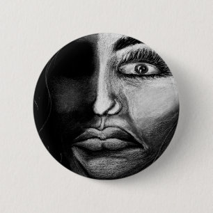 Macaron Rond 5 Cm Goupille en détresse de talent