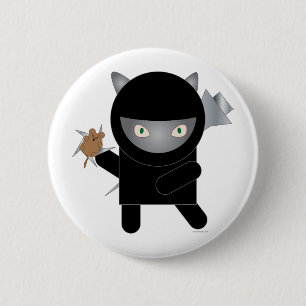 Macaron Rond 5 Cm goupille ninja