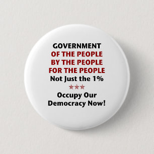 Macaron Rond 5 Cm Gouvernement Du Peuple