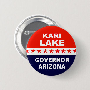 Macaron Rond 5 Cm Gouverneur de Kari Lake Arizona