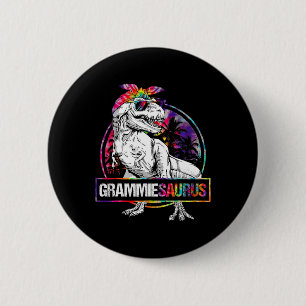 Macaron Rond 5 Cm Grammiesaurus Dinosaure Grammie Saurus Cravate Ass