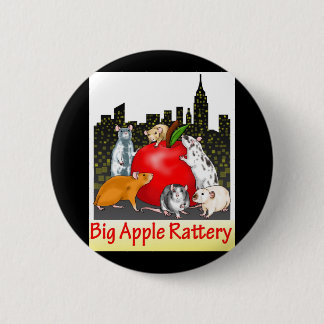 Macaron Rond 5 Cm Grand bouton d'Apple Rattery
