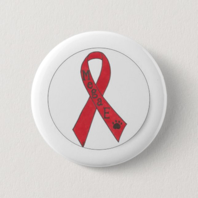 Macaron Rond 5 Cm Grand bouton de conscience d'UCB (Devant)