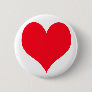 Macaron Rond 5 Cm Grand coeur d'amour
