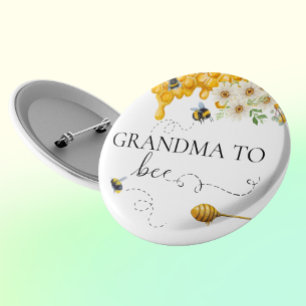 Macaron Rond 5 Cm Grand-Mère À Être Miel Mignonne