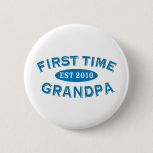 Macaron Rond 5 Cm Grand-papa de première fois