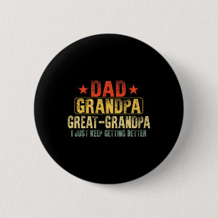 Macaron Rond 5 Cm Grand-Père Pour Fête des pères Papa Papa Grand-Pap