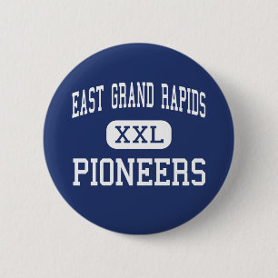 Macaron Rond 5 Cm Grand Rapids est - pionniers - haut - Grand Rapids