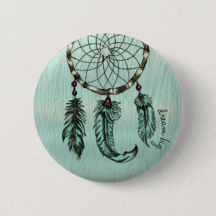 Macaron Rond 5 Cm Grand rêveur. Bouton