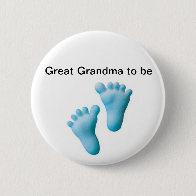 Macaron Rond 5 Cm Grande grand-maman à être (Devant)