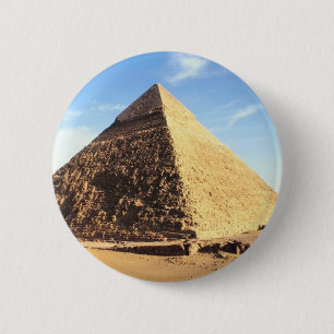 Macaron Rond 5 Cm Grande pyramide de Gizeh
