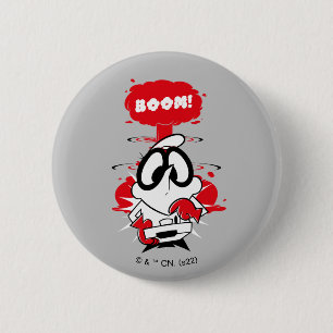 Macaron Rond 5 Cm Graphique Dexter Detonation