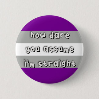 Macaron Rond 5 Cm Grayexie - "Comment osez-vous consommer" - LGBT
