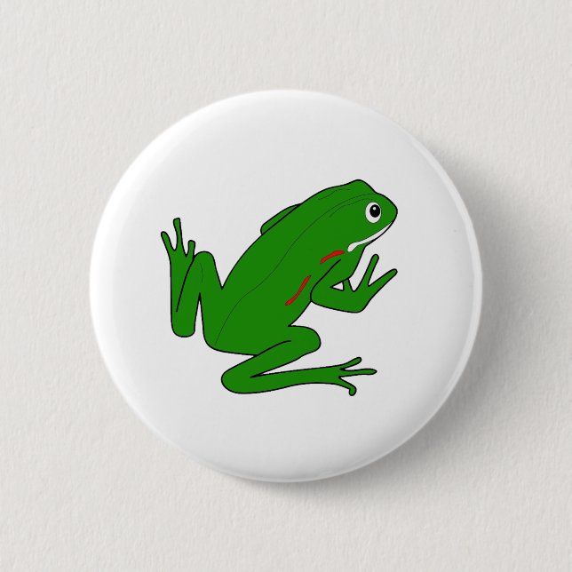 MACARON ROND 5 CM GRENOUILLE (Devant)