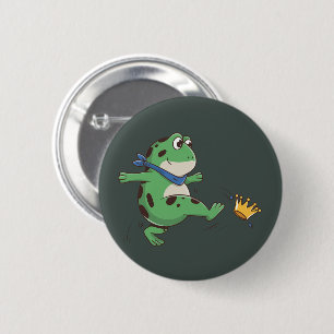 Macaron Rond 5 Cm grenouille de Portland en protestation contre ICE 