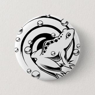 Macaron Rond 5 Cm Grenouille de tatouage