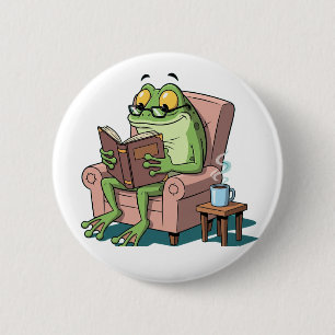 Macaron Rond 5 Cm Grenouille et éducation