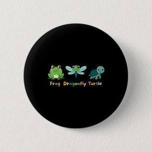 Macaron Rond 5 Cm Grenouille libellule Tortue mignonne Enfants anima