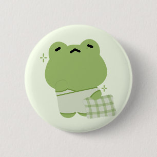 Macaron Rond 5 Cm Grenouille mûre