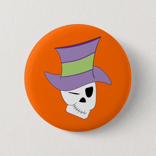 Macaron Rond 5 Cm Grim Dandy (Devant)