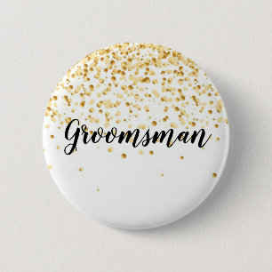 Macaron Rond 5 Cm Groomsman
