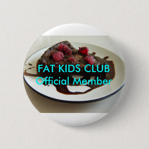 Macaron Rond 5 Cm Gros bouton de club d'enfants