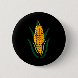 Macaron Rond 5 Cm Gros Costume de maïs Cute Fruit Easy Halloween Cad