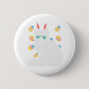Macaron Rond 5 Cm Grotte de neige de l'Arctique Lunettes Oeufs Pâque
