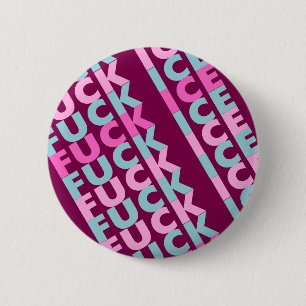 Macaron Rond 5 Cm Groupe Anti-ICE OUT Anti Trump