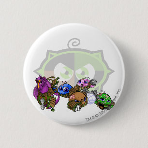 Macaron Rond 5 Cm Groupe de lac Kiko d'équipe