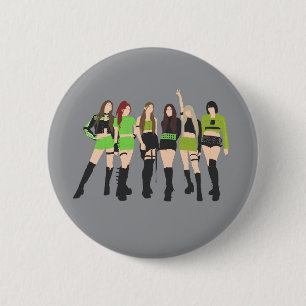 Macaron Rond 5 Cm Groupe Kpop Girl