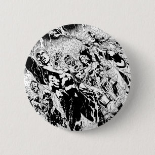 Macaron Rond 5 Cm Groupe vert de lanterne