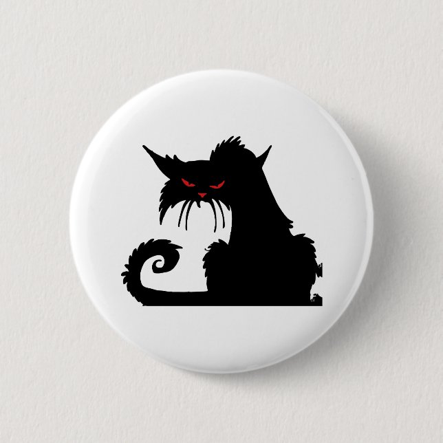 Macaron Rond 5 Cm Grumpy cat    (Devant)