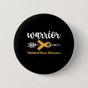 Macaron Rond 5 Cm Guerrier Enfance Cancer Sensibilisation Soutien fo