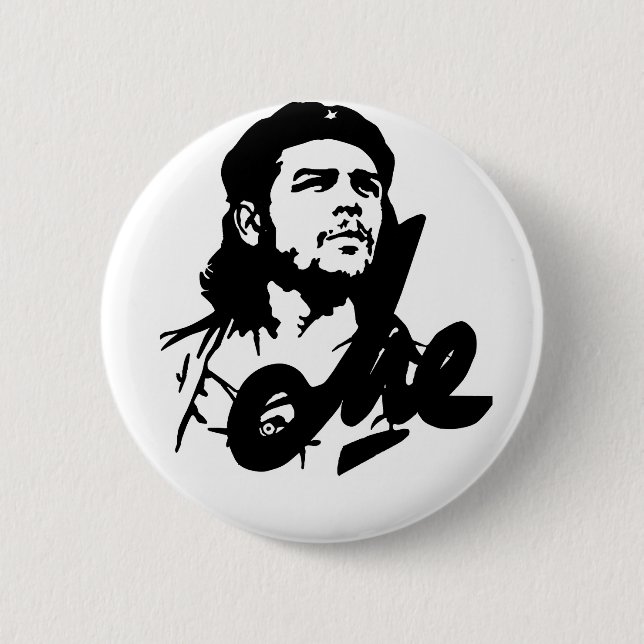 Macaron Rond 5 Cm guevara de che (Devant)
