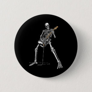 Macaron Rond 5 Cm Guitare Rock Band Et Roll Pour Homme Band Tee
