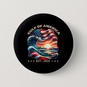 Macaron Rond 5 Cm Gulf Of United States Of America Est 2025 Beach Re