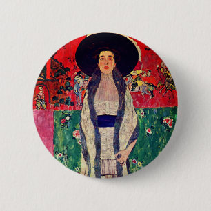 Macaron Rond 5 Cm Gustav Klimt Portrait d'Adele Bloch-Bauer II