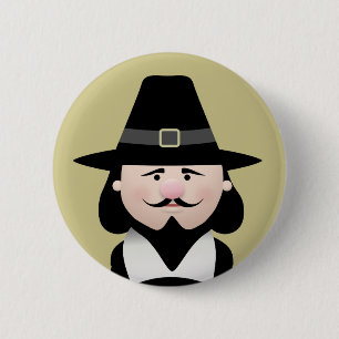 Macaron Rond 5 Cm Guy Fawkes