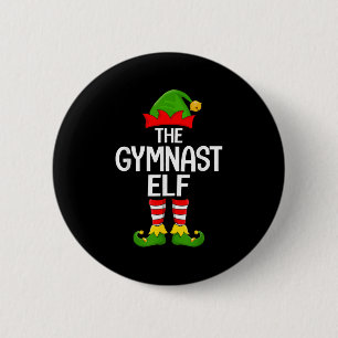 Macaron Rond 5 Cm Gymnaste Elf Correspondant Famille Gymnastique Elf